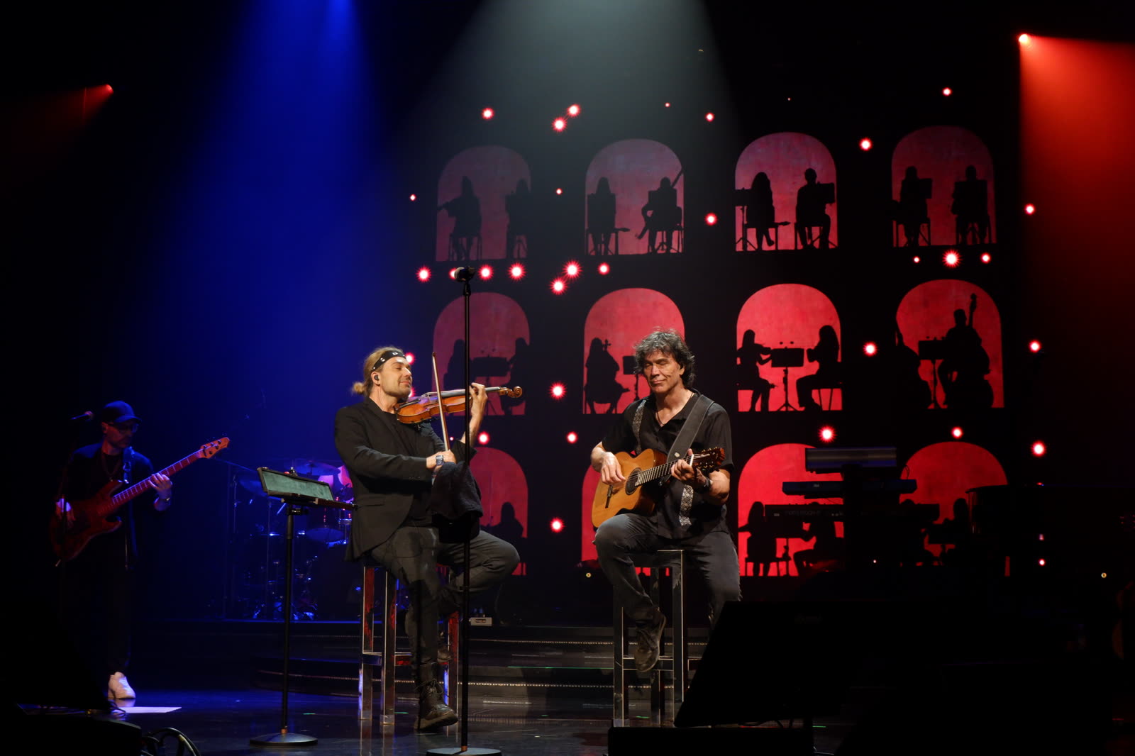 David Garrett on stage &mdash; Mein Schiff 1, David Garrett Cruise, April 2026 &middot; photographed by Ania Borkowska & Viola Turska