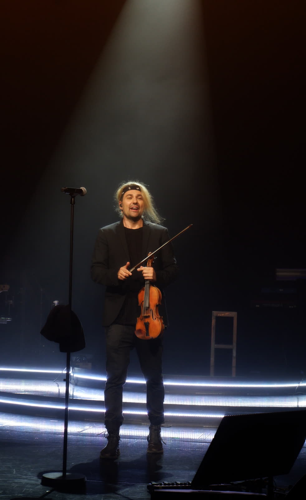 David Garrett on stage &mdash; Mein Schiff 1, David Garrett Cruise, April 2026 &middot; photographed by Ania Borkowska & Viola Turska