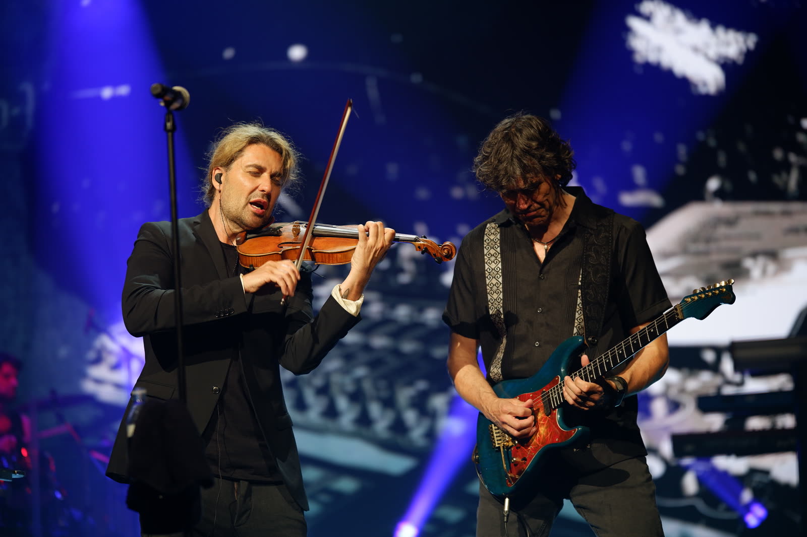 David Garrett on stage &mdash; Mein Schiff 1, David Garrett Cruise, April 2026 &middot; photographed by Ania Borkowska & Viola Turska