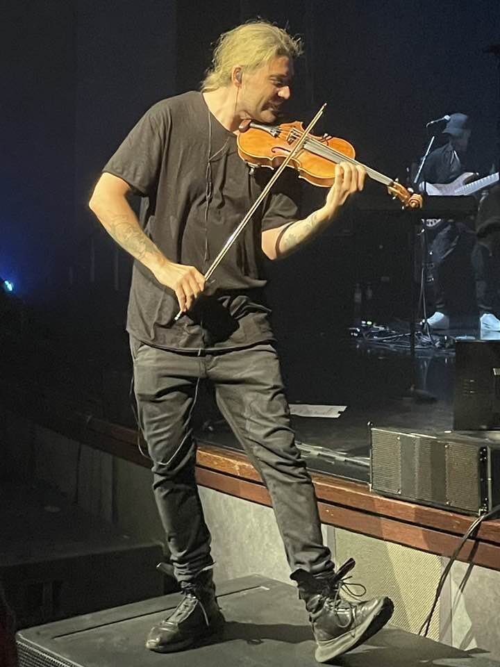David Garrett on stage &mdash; first concert, Mein Schiff 1, 29 April 2026