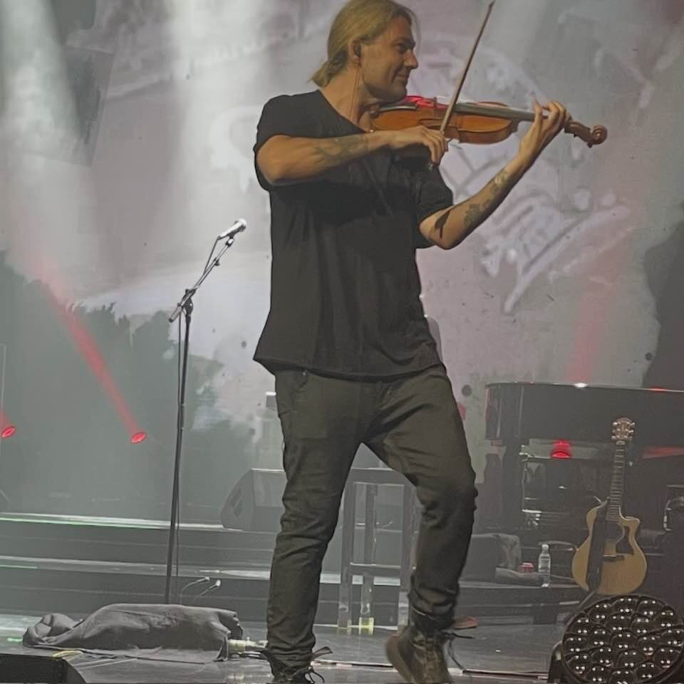 David Garrett on stage &mdash; first concert, Mein Schiff 1, 29 April 2026