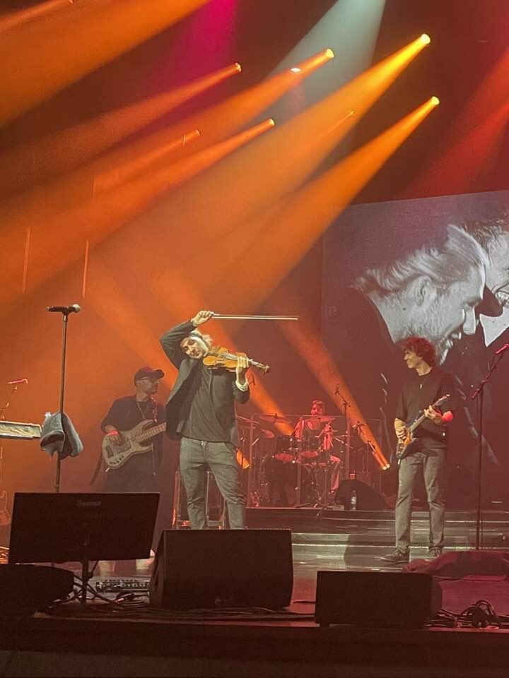 David Garrett on stage &mdash; first concert, Mein Schiff 1, 29 April 2026