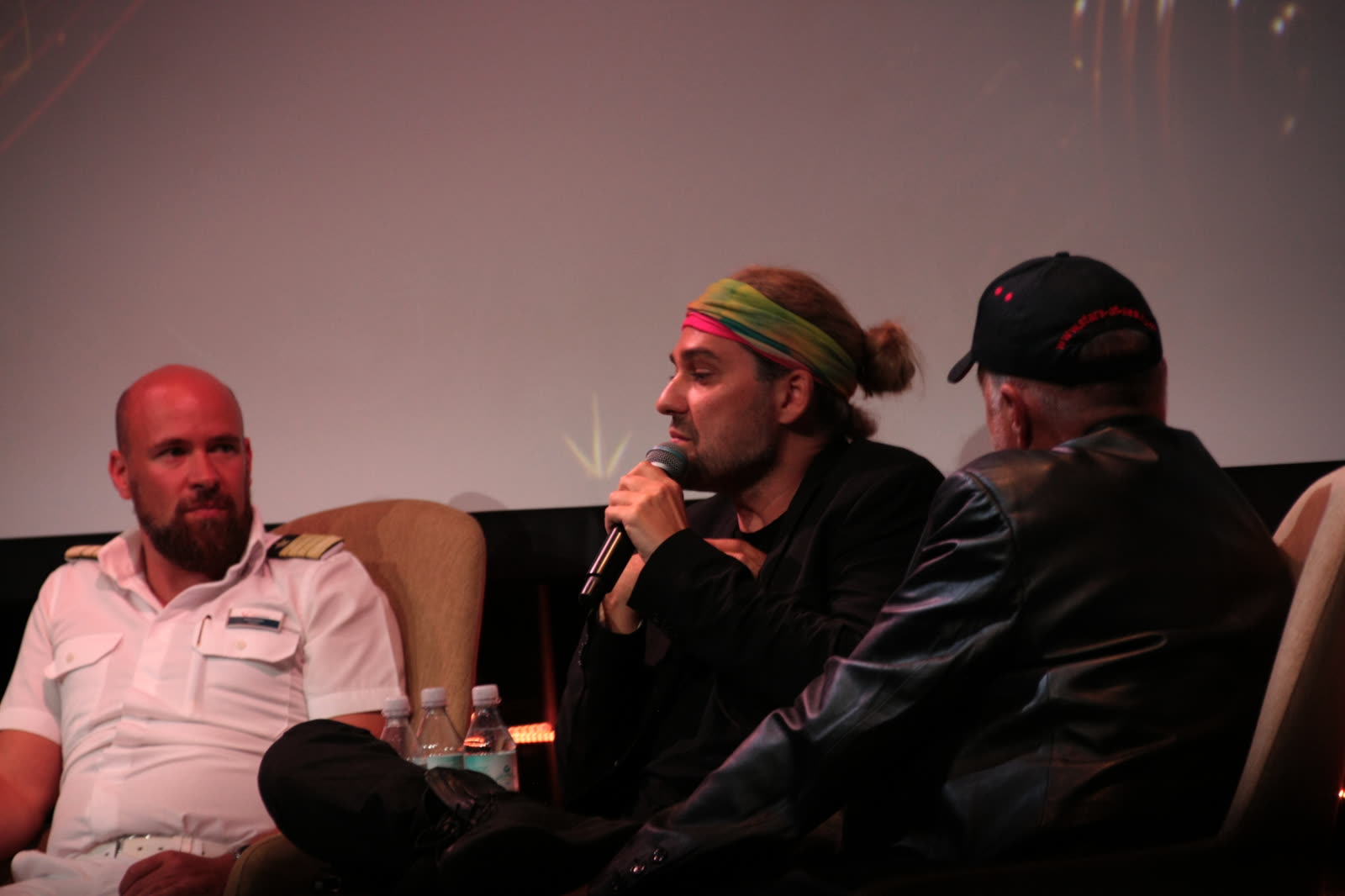 Stars at Sea &mdash; Talk mit Uwe Bahn, on-board panel with David Garrett, Mein Schiff 1, April 2026 &middot; photographed by Ania Borkowska & Viola Turska