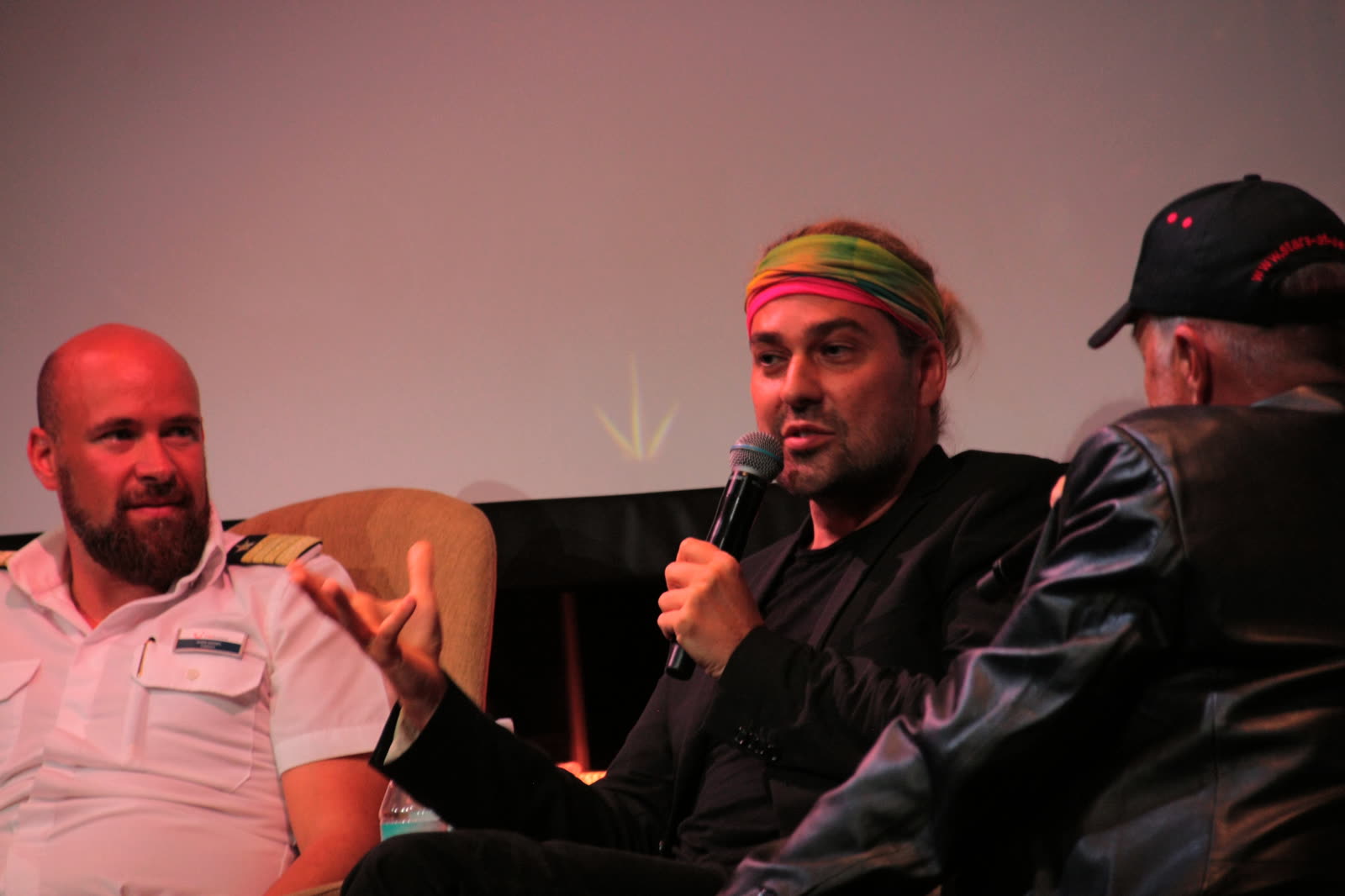 Stars at Sea &mdash; Talk mit Uwe Bahn, on-board panel with David Garrett, Mein Schiff 1, April 2026 &middot; photographed by Ania Borkowska & Viola Turska