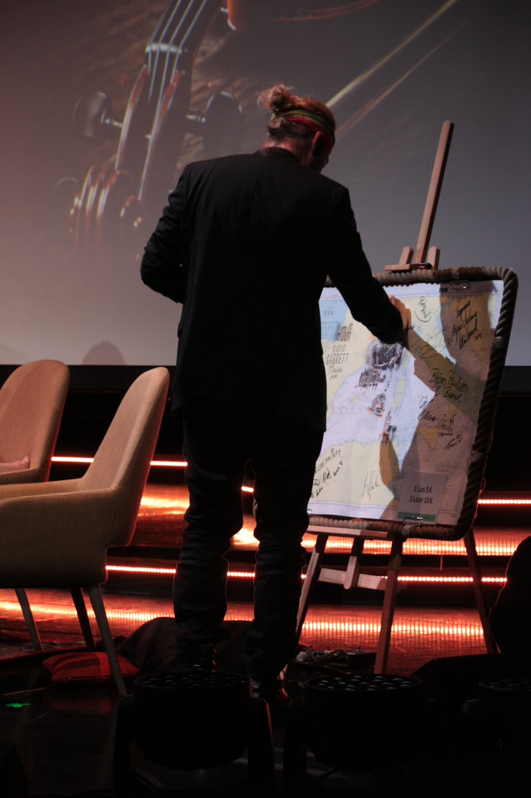 Stars at Sea &mdash; Talk mit Uwe Bahn, on-board panel with David Garrett, Mein Schiff 1, April 2026 &middot; photographed by Ania Borkowska & Viola Turska
