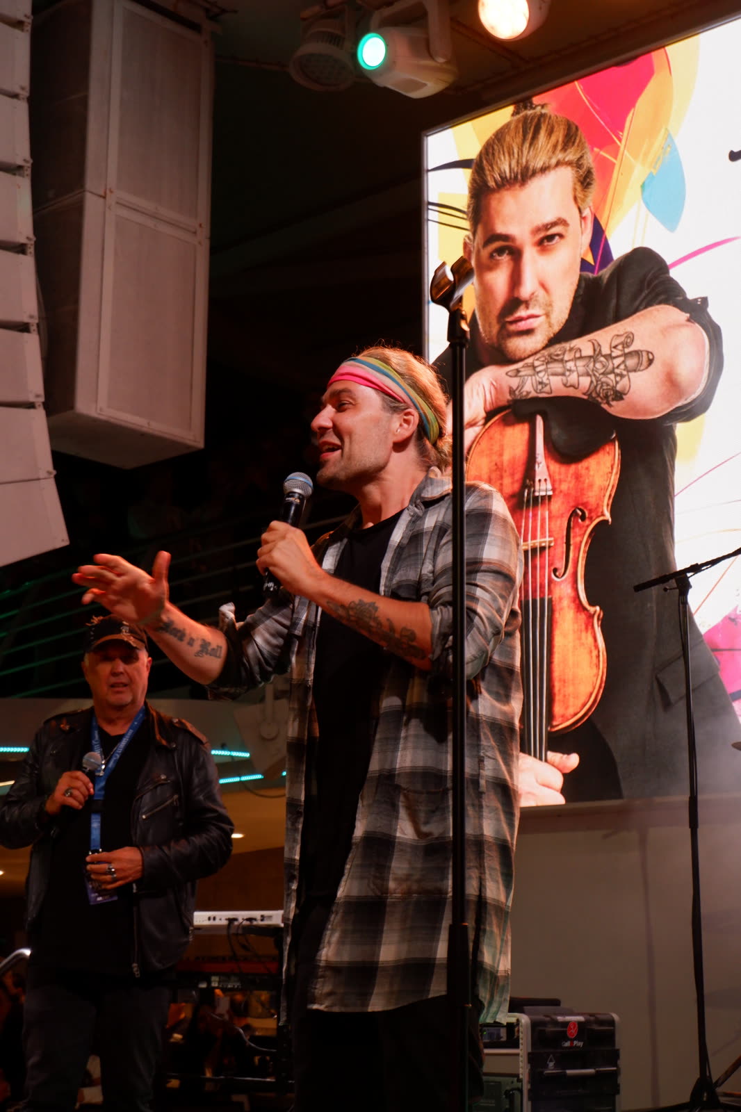Welcome night on Mein Schiff 1 &mdash; David Garrett Cruise, April 2026 &middot; photographed by Ania Borkowska & Viola Turska