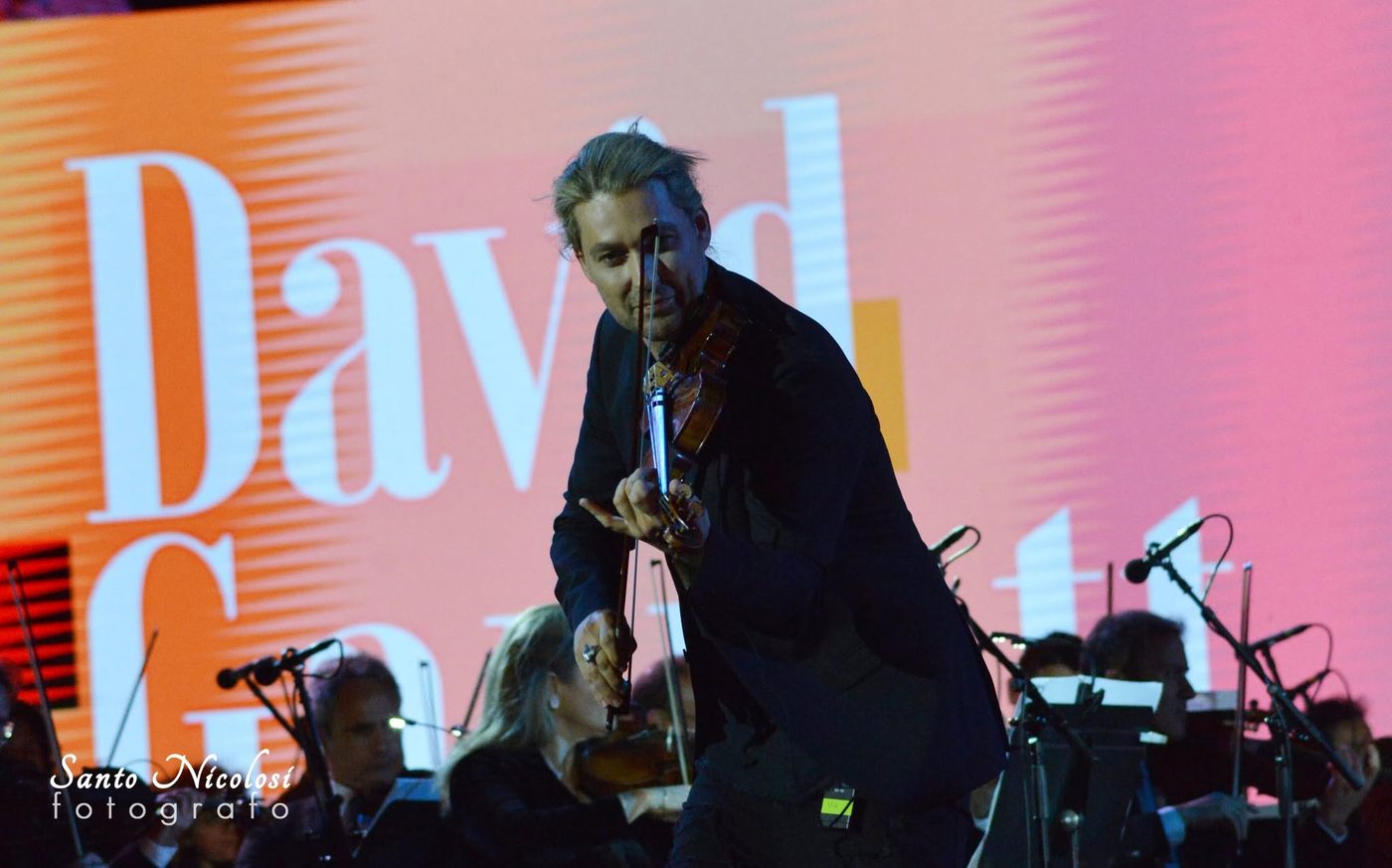 David Garrett — ICONIC at Teatro Antico di Taormina, 18 June 2023 — photo by Santo Nicolosi