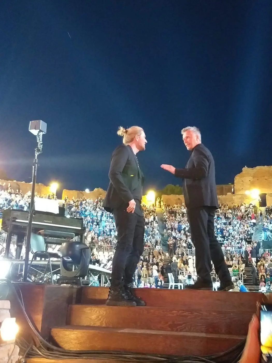 David Garrett — ICONIC at Teatro Antico di Taormina, 18 June 2023 — photo by Santo Nicolosi