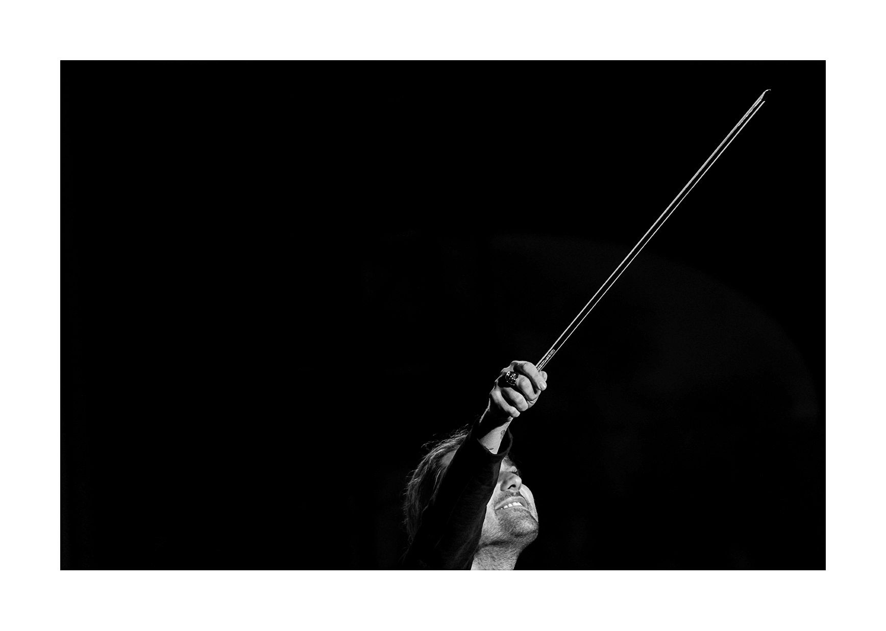 The Bow — hand extended with bow