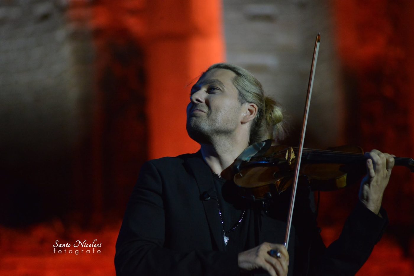 David Garrett — ICONIC at Teatro Antico di Taormina, 18 June 2023 — photo by Santo Nicolosi