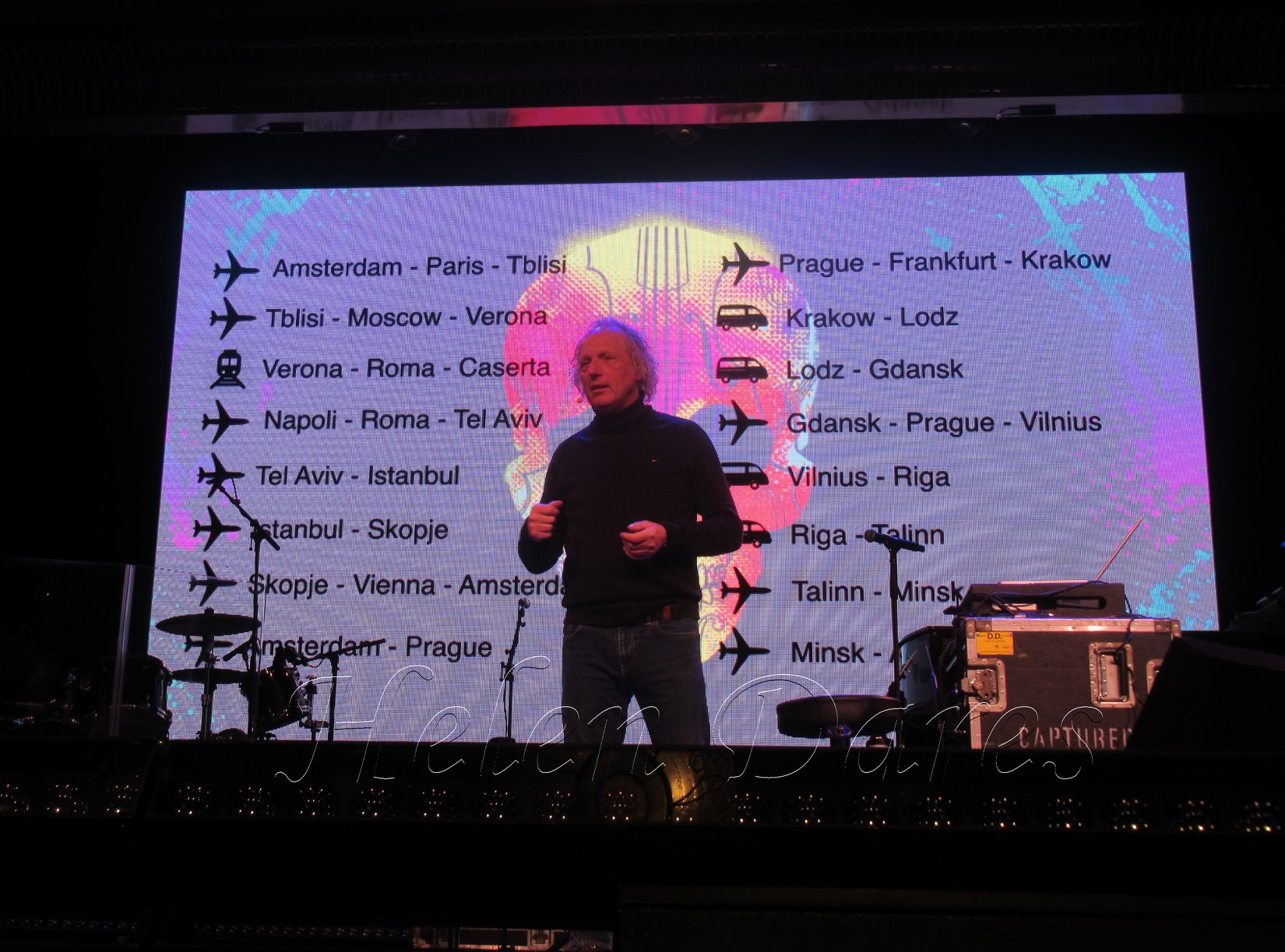 Workshop with Dick Scheepbouwer, Queen Mary 2, October 2019 — photo by Helen Dares