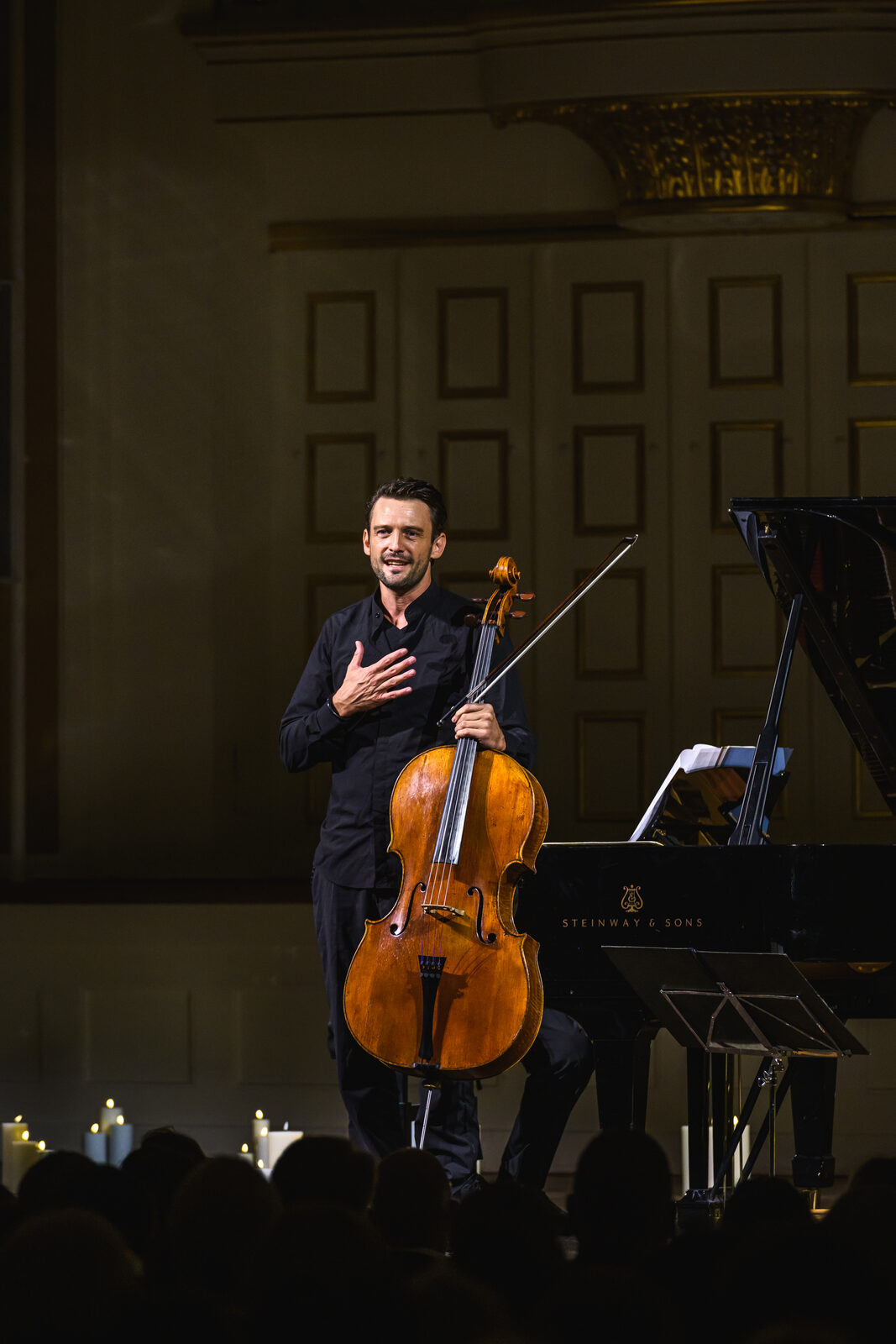 Emanuel Graf, speaking to the hall.