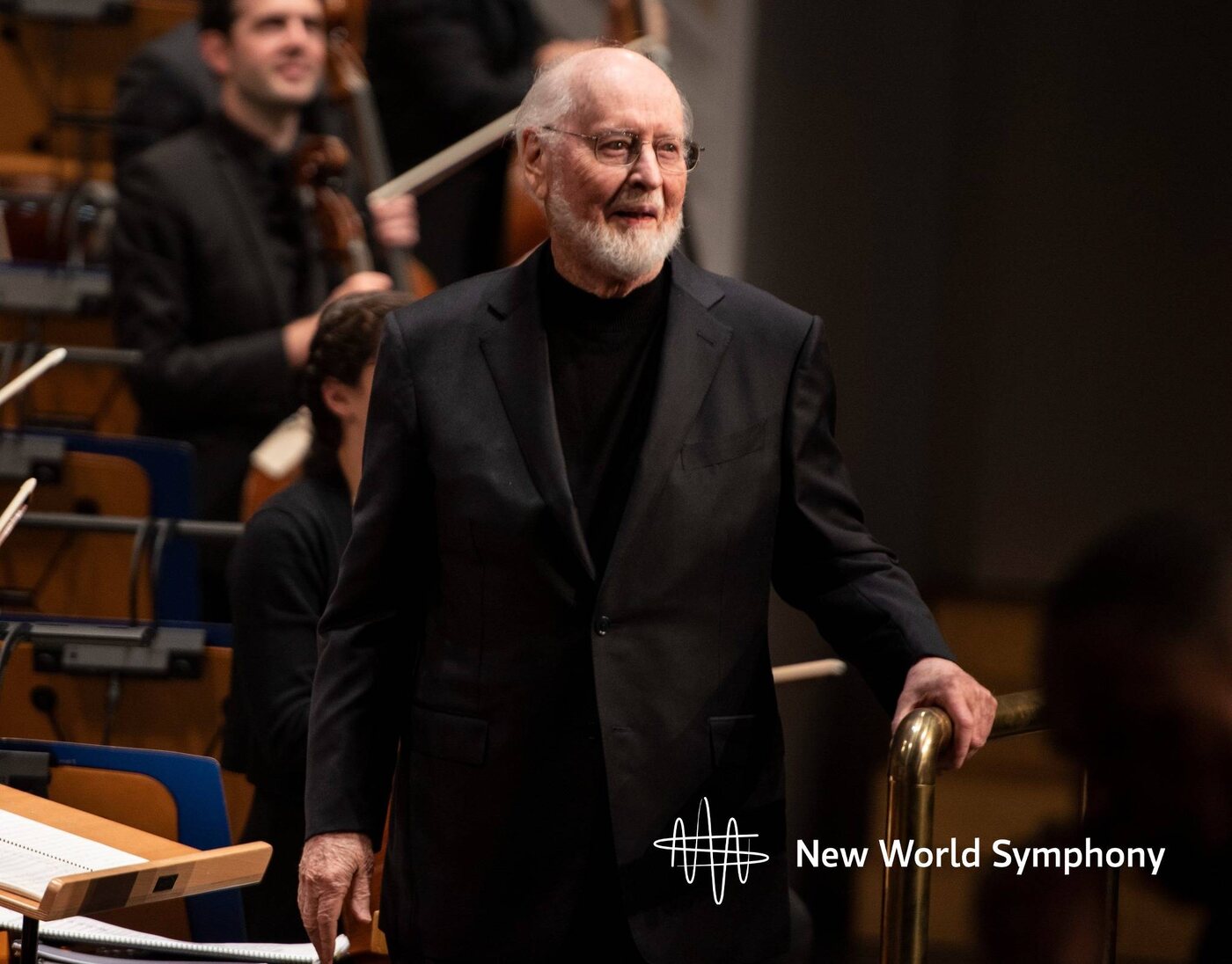 John Williams au gala du New World Symphony, février 2025